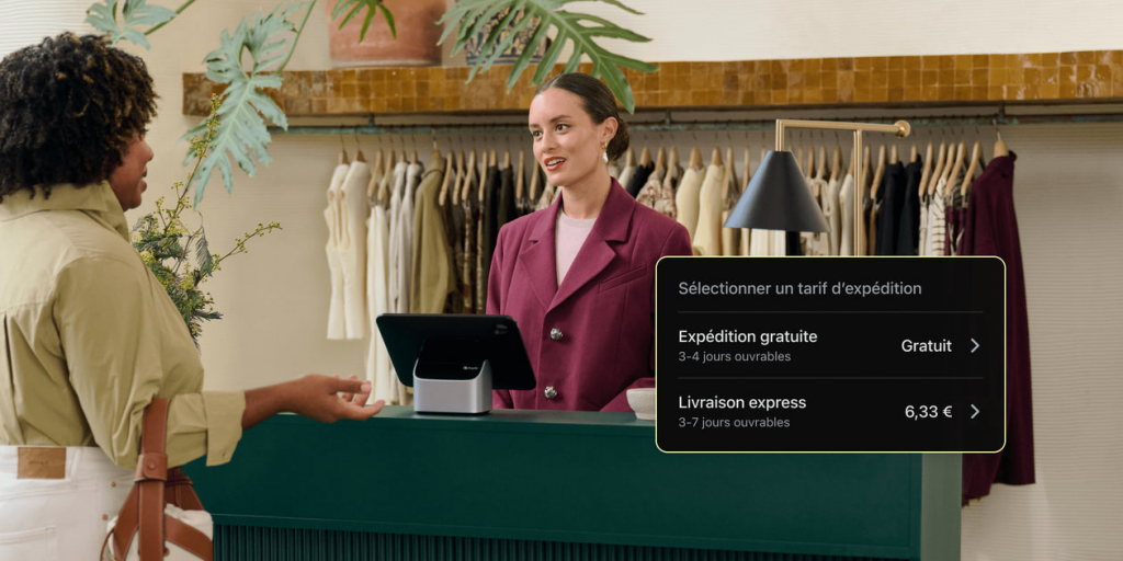 Expédition du panier du client à domicile