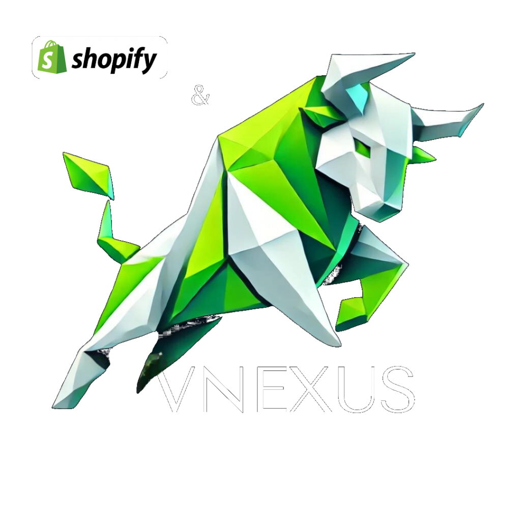 Logo Vnexus 3d et Shopify
